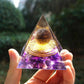 SMOKY QUARTZ AMETHYST OBSIDIAN PYRAMID